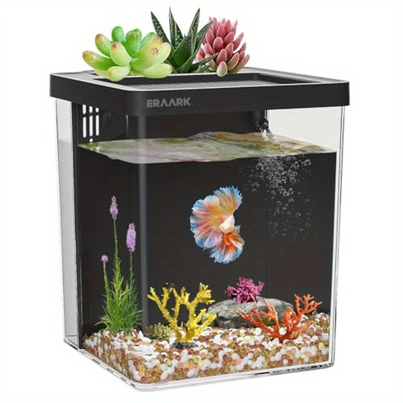 Aquarium Fish Keeping - Acquario da scrivania per casa/ufficio con