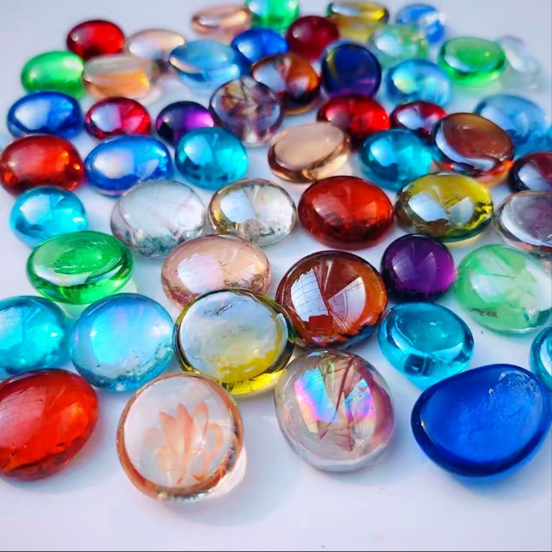 Fish Tank Gravel - Piccole Pietre Colorate Miste a Perle
