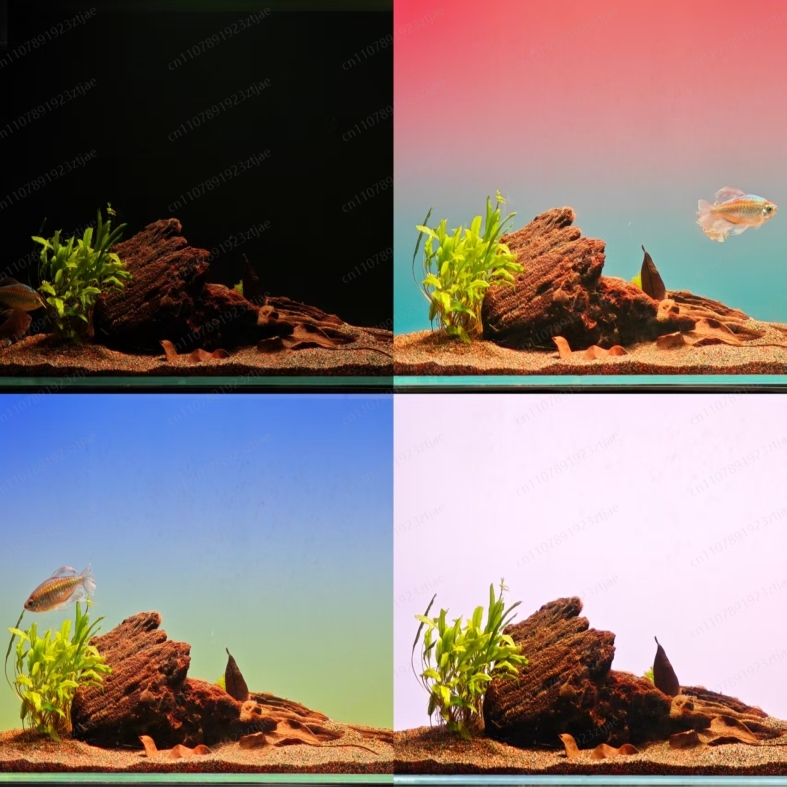 Aquarium Light - Pannello Luminoso in Acrilico Nero per