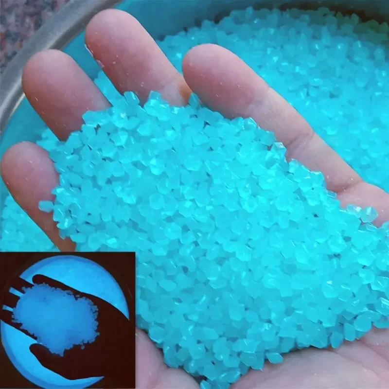 Fish Tank Gravel - 1000 pezzi 3-5mm sabbia luminosa che
