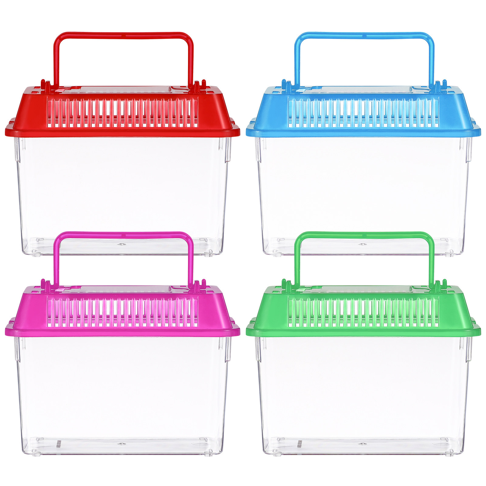 Aquarium Fish Betta - Mini Acquario Portatile in Plastica per