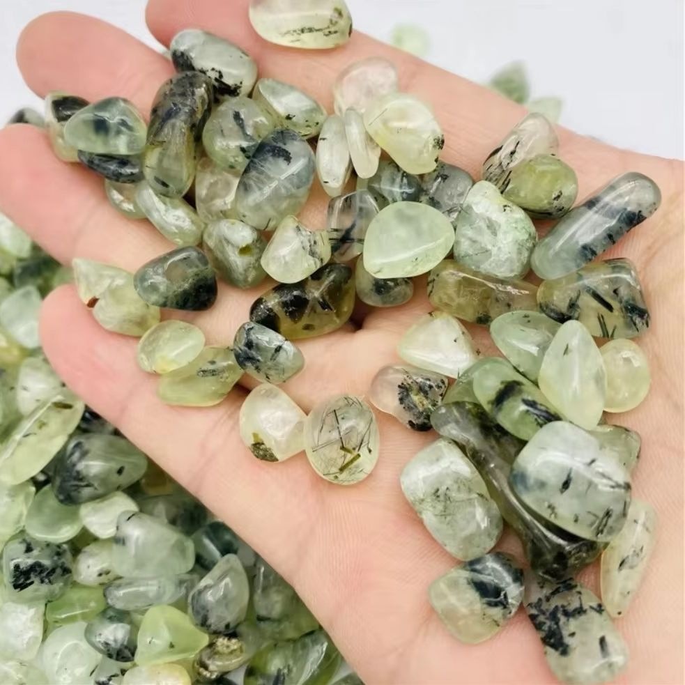 Fish Tank Gravel - Pietre Naturali Chiltonite, Ghiaia di Prehnite
