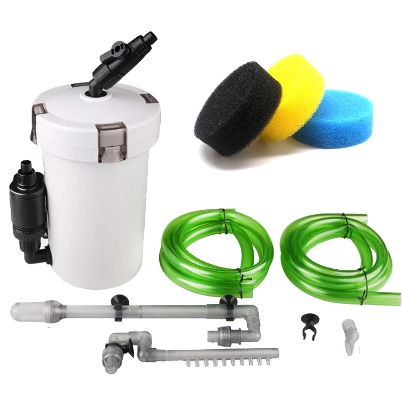 Aquarium Fish Tank - Filtro Esterno Ultra-Silenzioso per Acquario HW‑602B