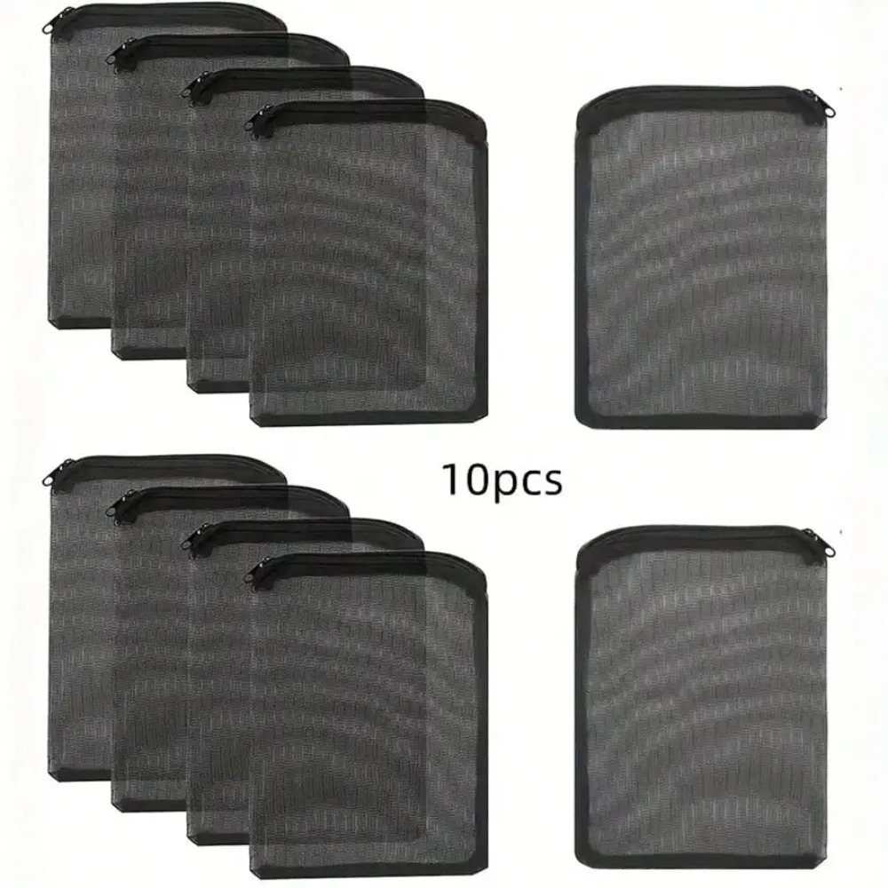 Aquarium Fish Keeping - 10 sacchetti filtranti in rete nera