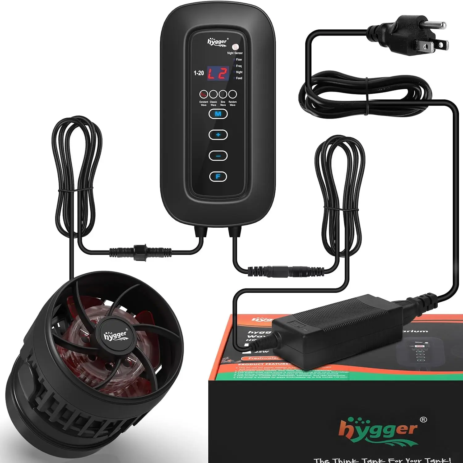 Aquarium Pump - Generatore di Onde Potente DC per