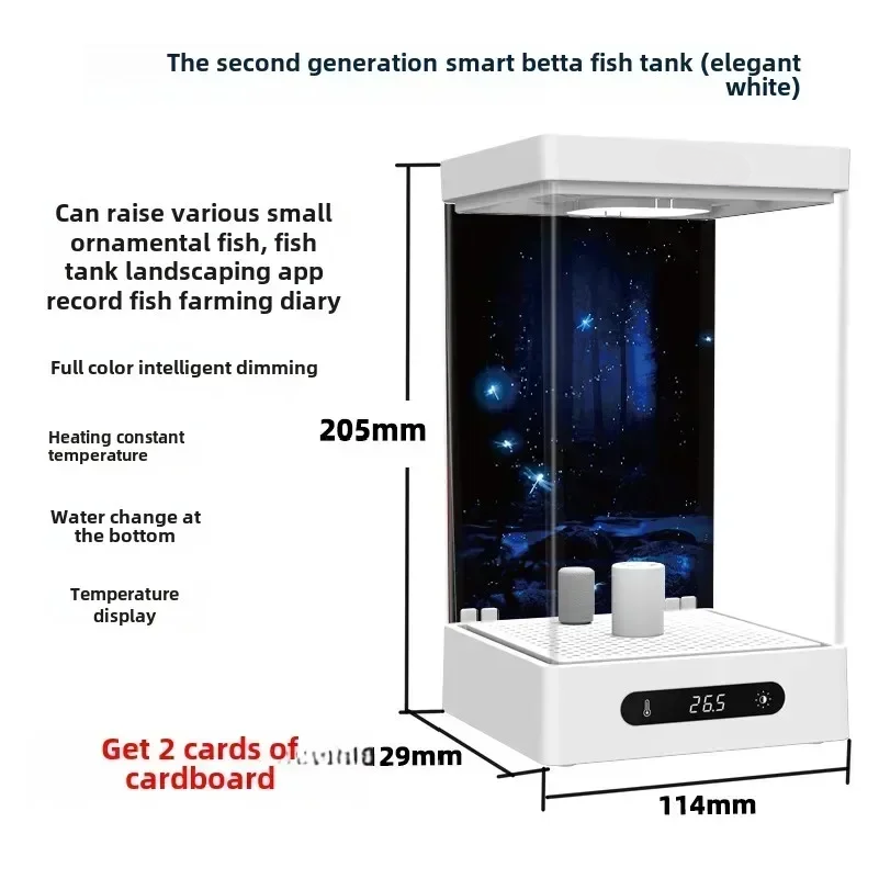 Acquario da tavolo intelligent - Betta Fish Tank recensione e prezzo