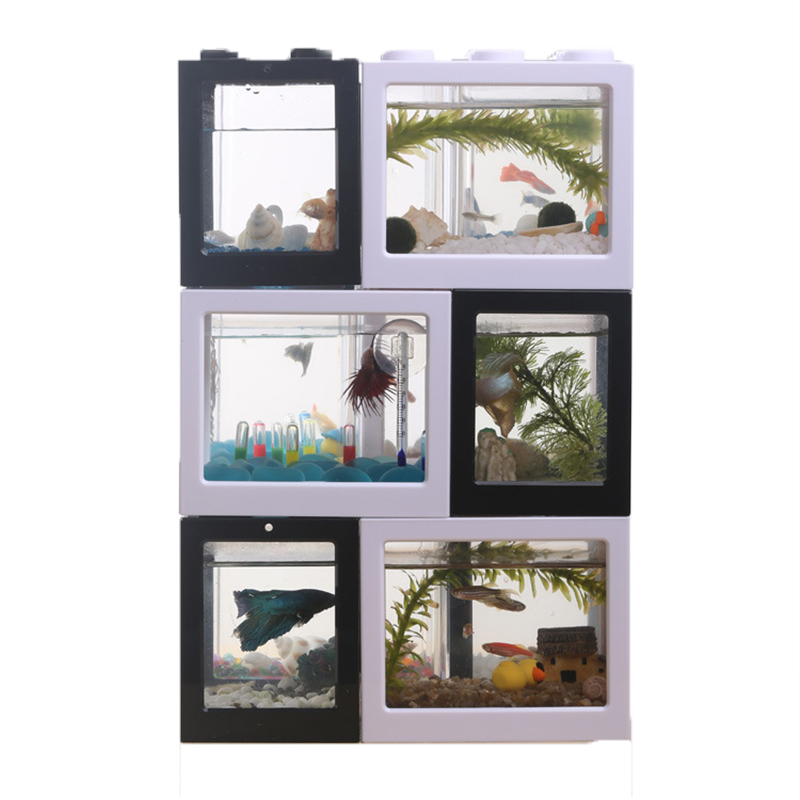 Mini Acquario a 7 Colori per P - Betta Fish Tank recensione e prezzo