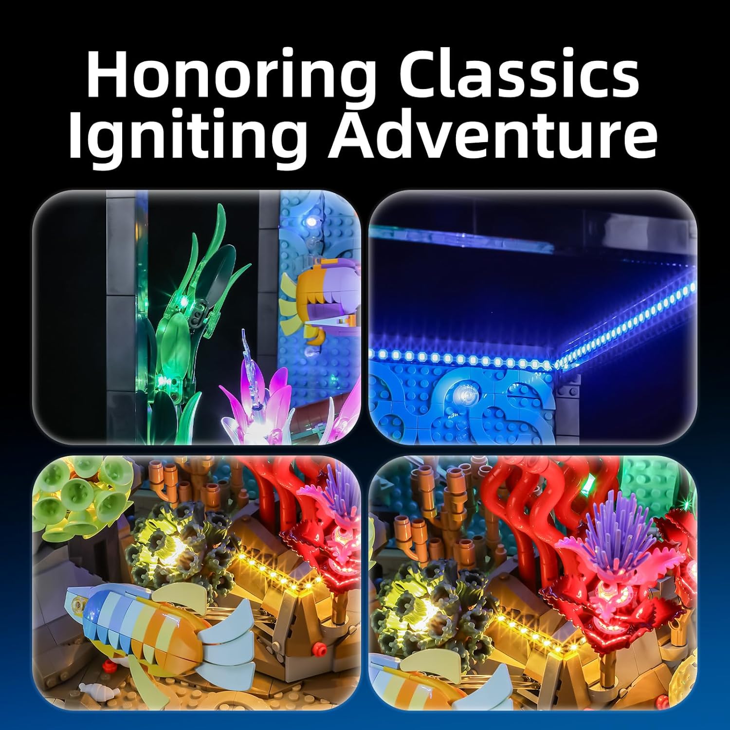 Hprosper Luce LED per Lego 103 - Aquarium Light recensione e prezzo