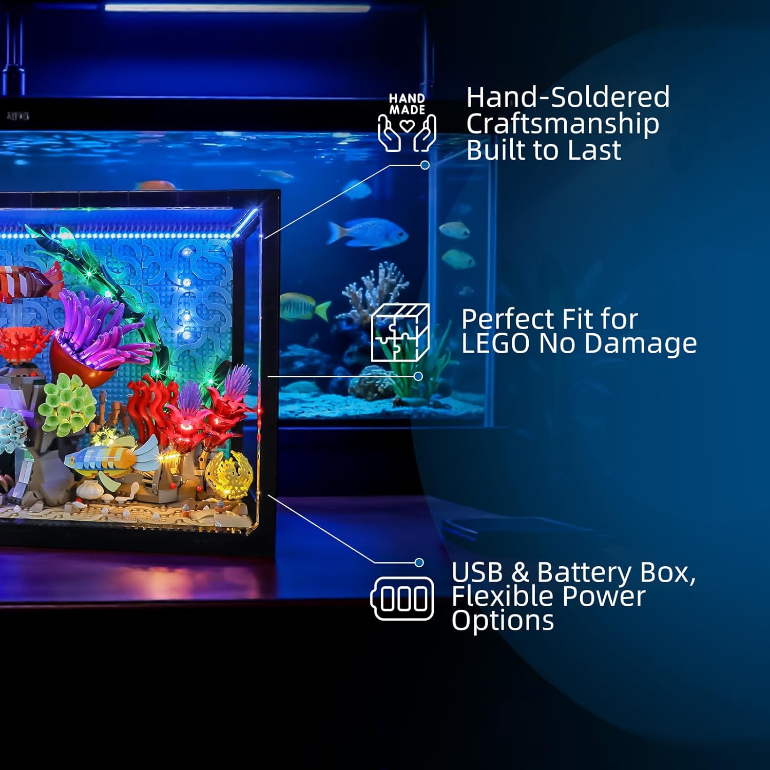 Hprosper Luce LED per Lego 103 - Aquarium Light recensione e prezzo