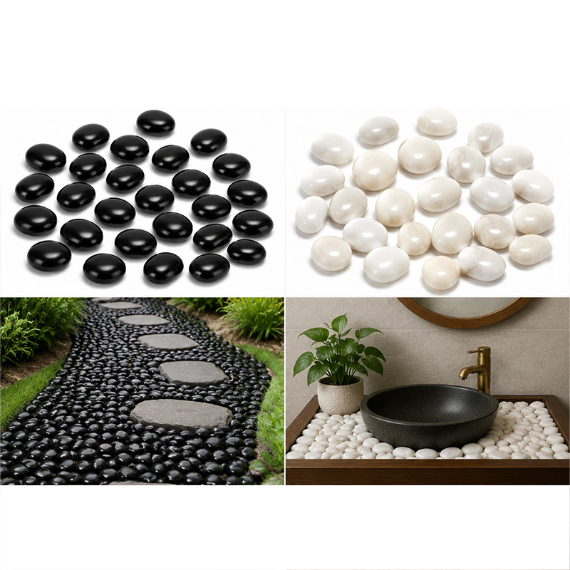 Pietre di fiume lucidate bianc - Fish Tank Gravel recensione e prezzo