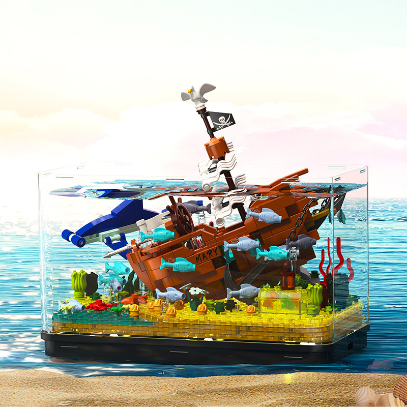MOC Titanic Cruise Line Pirate - Aquarium Fish Keeping recensione e prezzo
