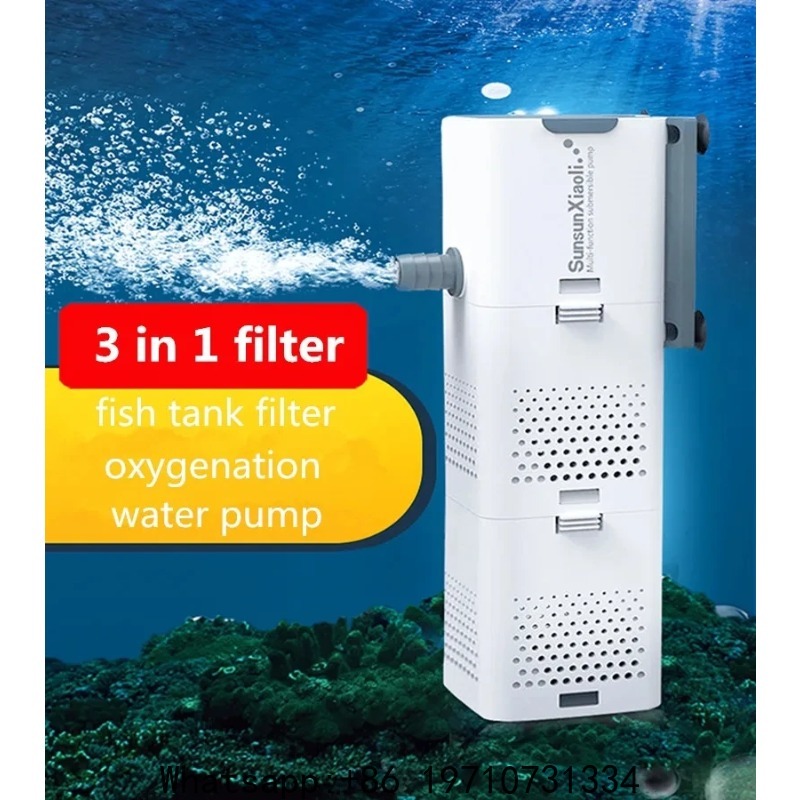 Filtro 3 in 1 SUNSUN per Acqua - Fish Tank Filter recensione e prezzo