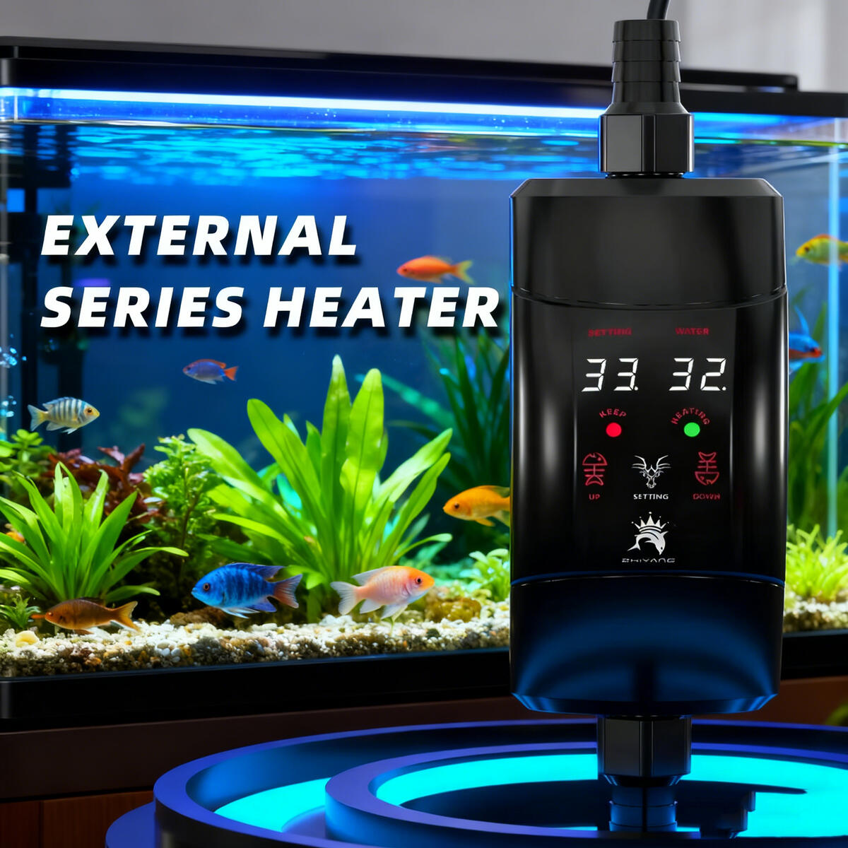 Asta di riscaldamento esterna  - Fish Tank Heater recensione e prezzo