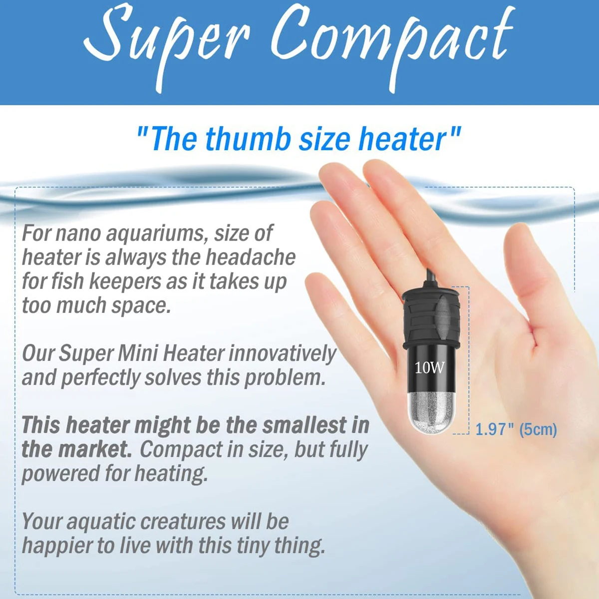 Asta riscaldante per acquario  - Fish Tank Heater recensione e prezzo