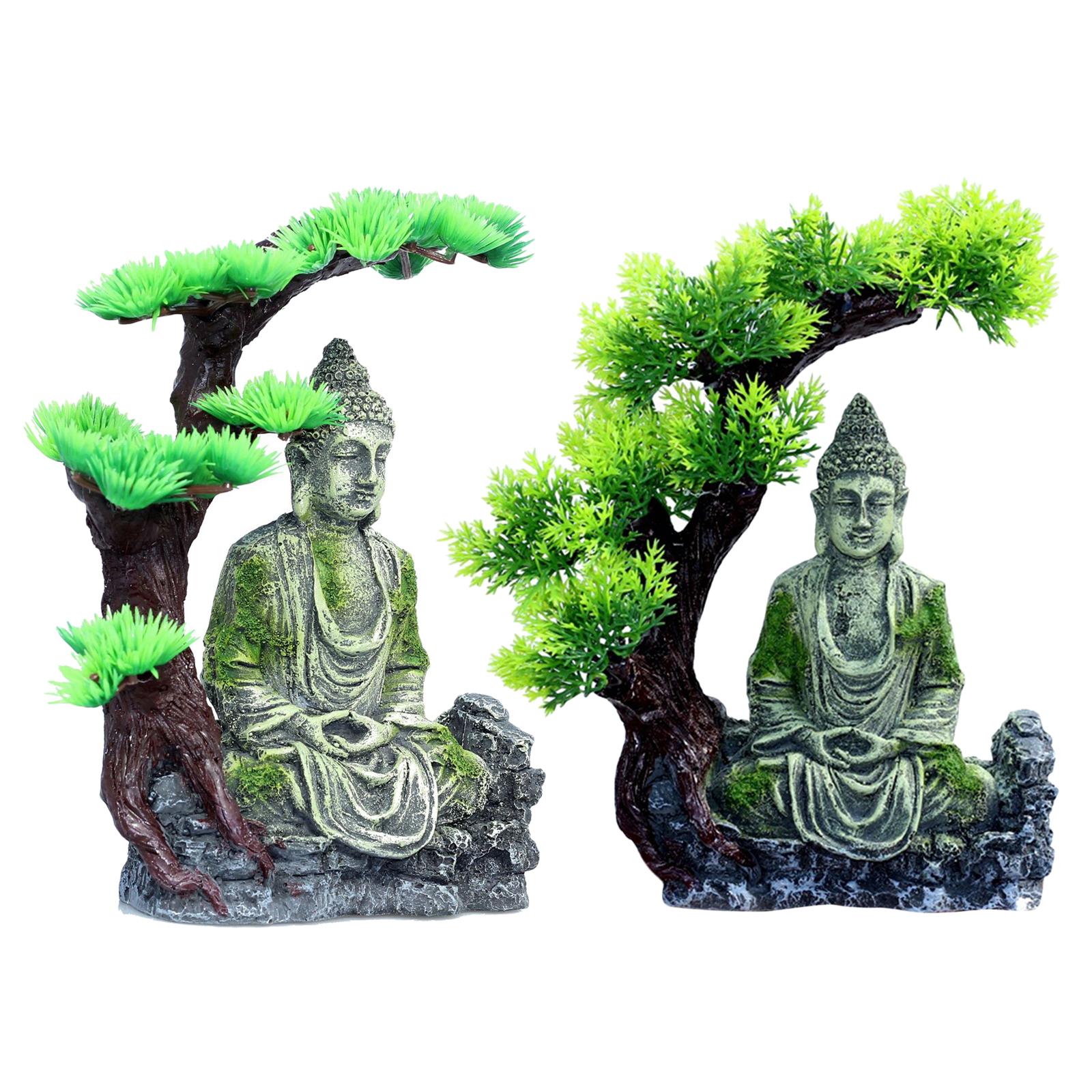 Statua di Buddha, decorazioni  - Aquarium Fish Tank recensione e prezzo