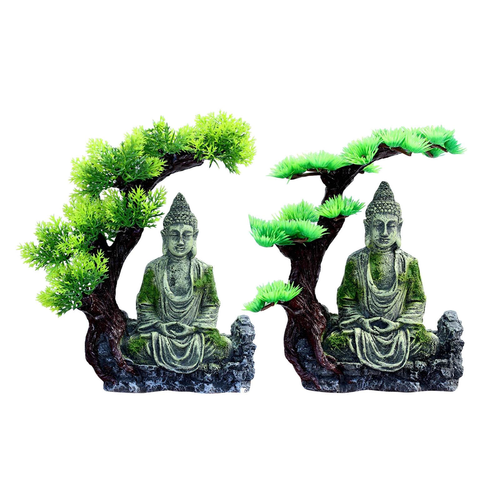 Statua di Buddha, decorazioni  - Aquarium Fish Tank recensione e prezzo