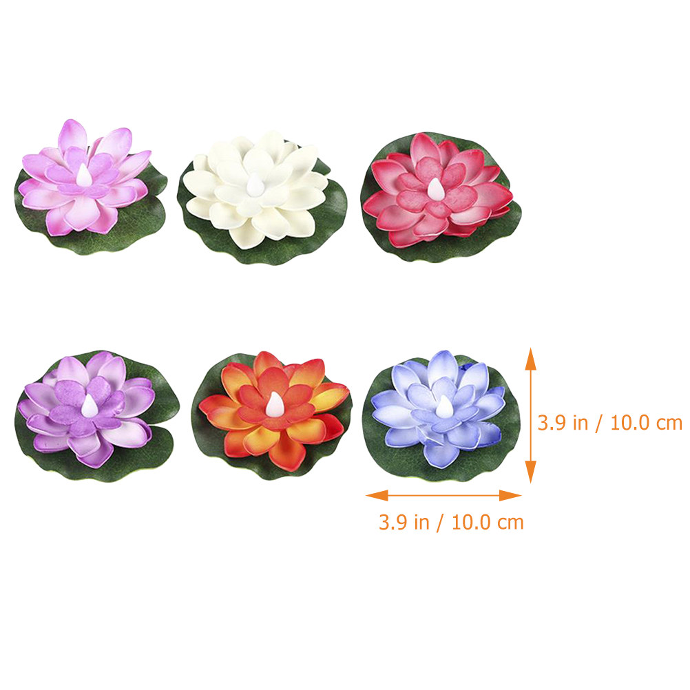 6 pezzi di fiori artificiali a - Aquarium Decor recensione e prezzo