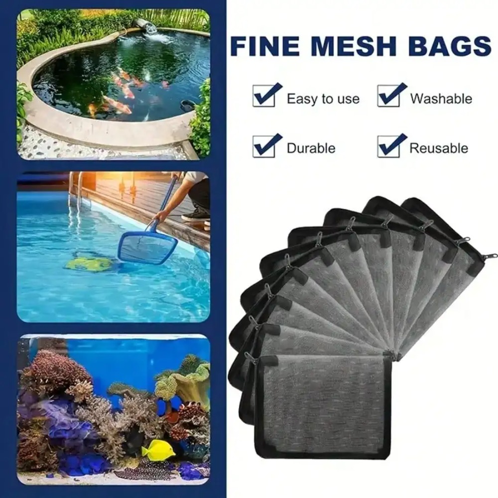 10 sacchetti filtranti in rete - Aquarium Fish Keeping recensione e prezzo