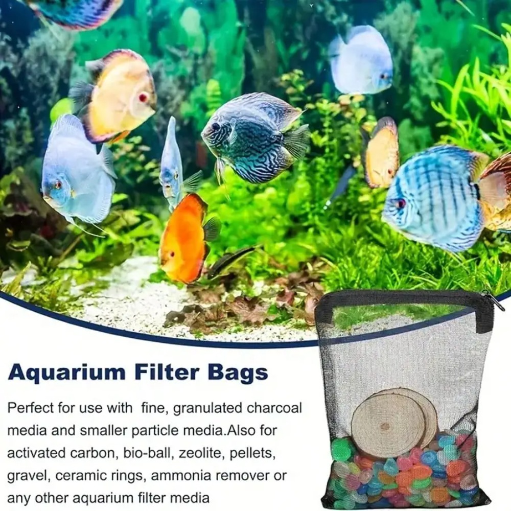 10 sacchetti filtranti in rete - Aquarium Fish Keeping recensione e prezzo