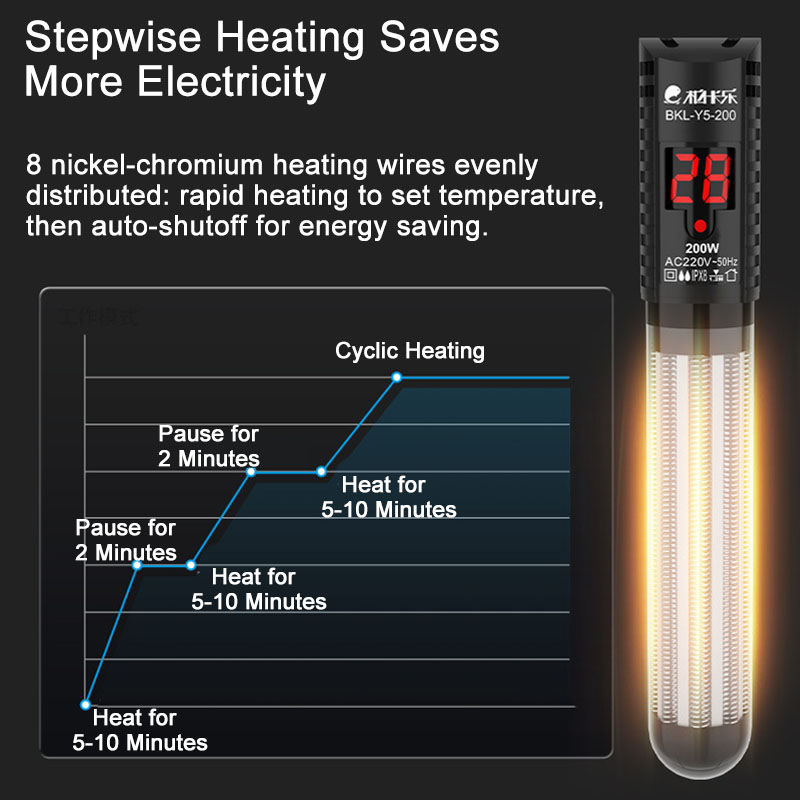 Riscaldatore per acquario Disp - Fish Tank Heater recensione e prezzo