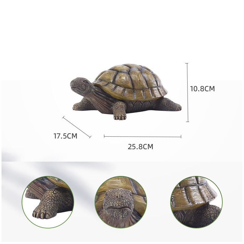 Carino decorativo tartaruga re - Fish Aquarium Home recensione e prezzo